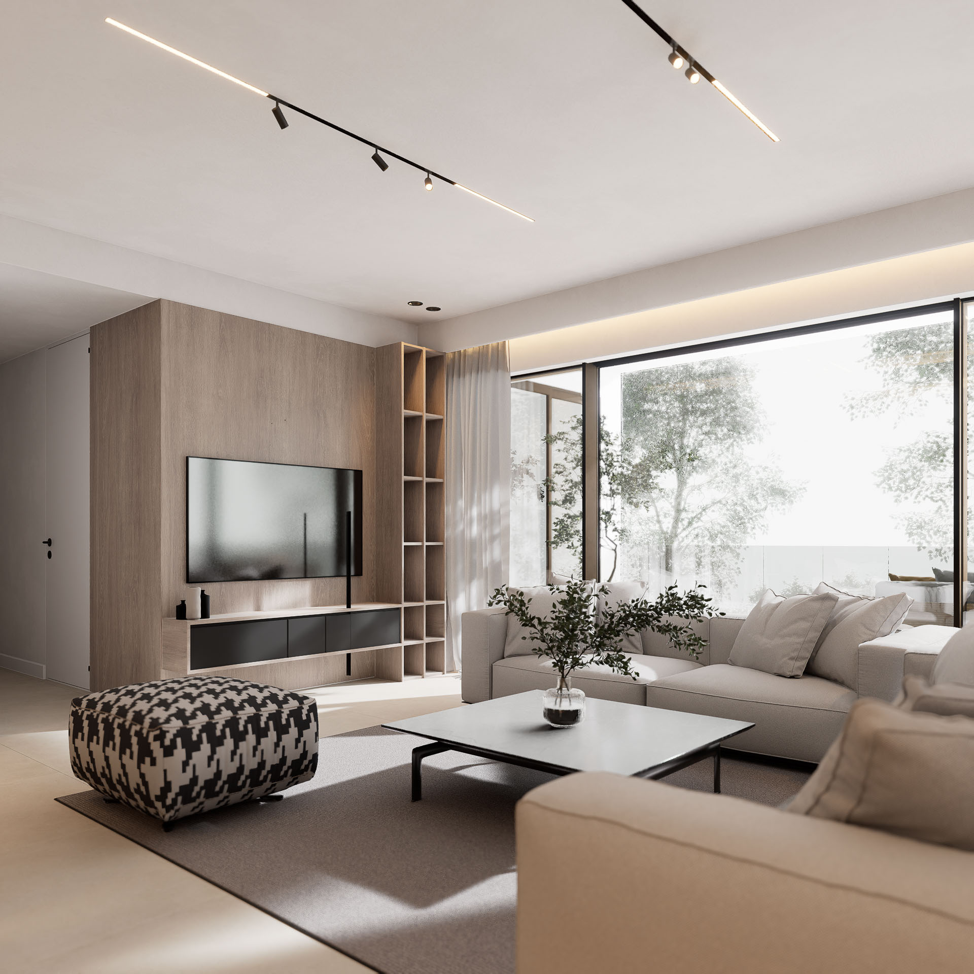 Stan 5 - enterijer 1 - 89.43 m² • Troiposoban VIP Home Požarevac